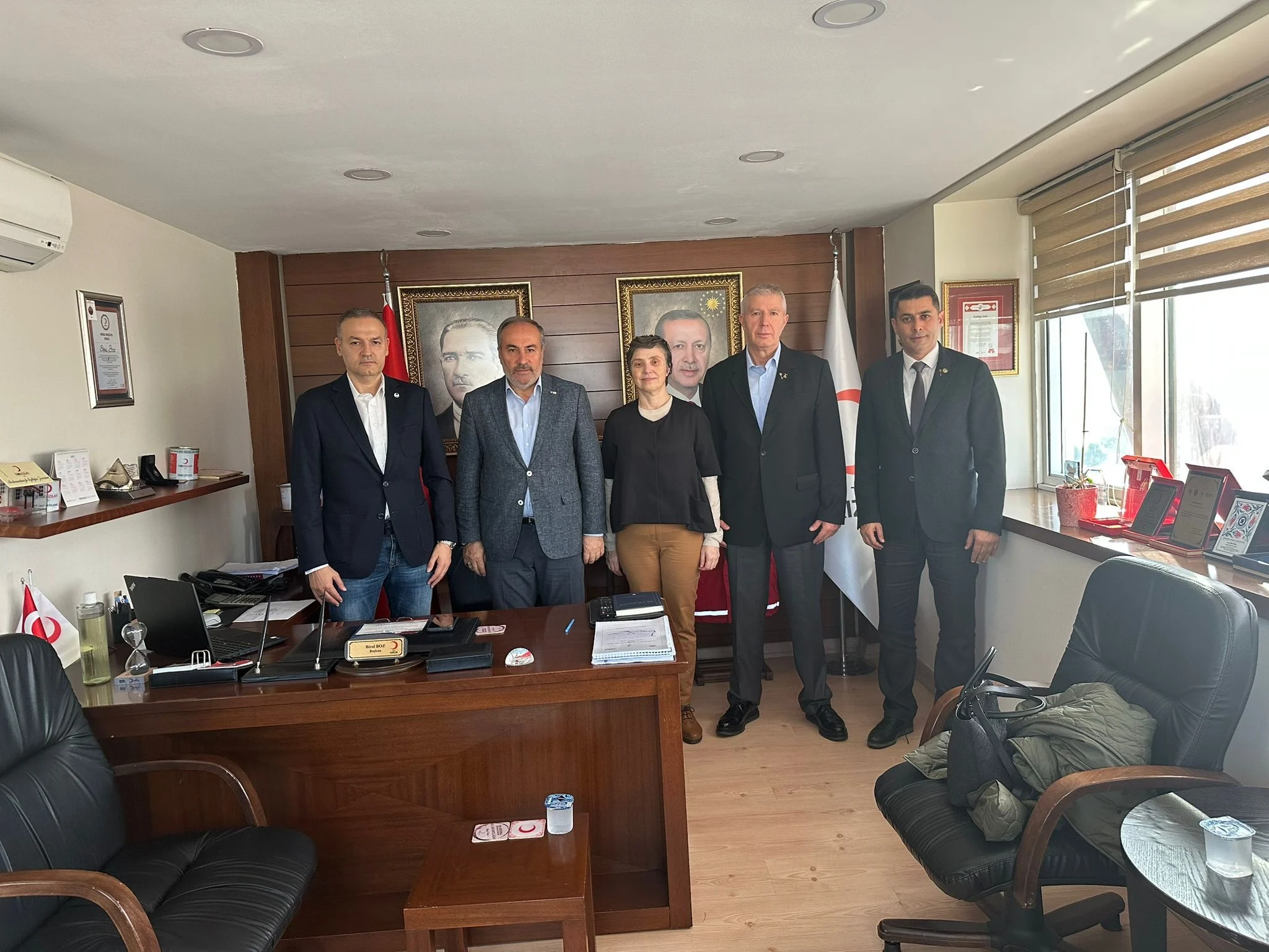 Kadıköy Kızılay Şube Başkanı Sayın Birol Boz’u ziyaret ettik.